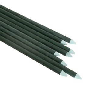 20PC 3/8inch 5ft Dark Green Solid Sticks For Plant Support Offer High Strength, Corrosion Resistance, And Durability, Suitable For Flowers, Veget (Option: 38inch5ft)