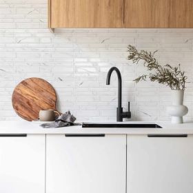 3D, 10pcs 3D Marble Self-adhesive Stickers, Cuttable, Kitchen Wall Bathroom Countertop Home Decor, Size 12*12 (Option: 1)